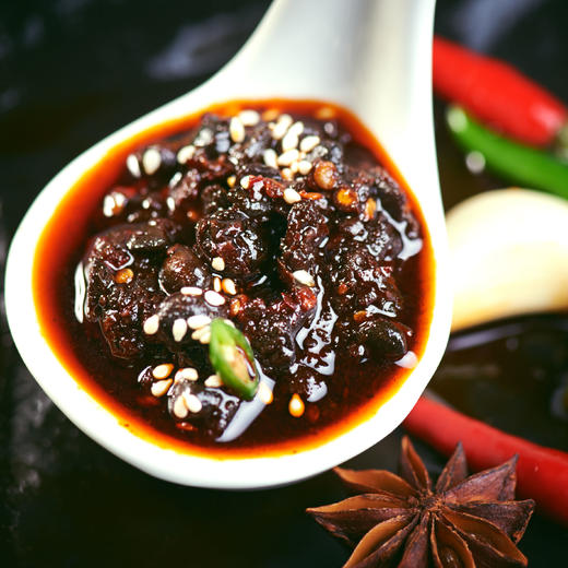 重庆居味鲜 风味豆豉 700g（一斤四两）罐装 商品图0