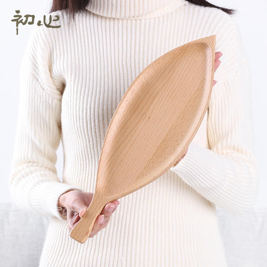 初心| 北欧创意叶子形水果盘下午茶坚果 商品图3