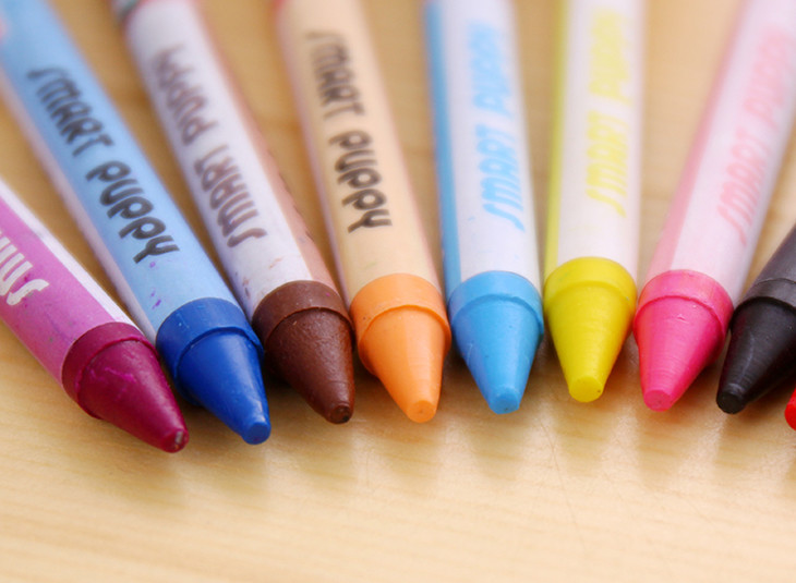 学生蜡笔画棒 儿童绘画涂鸦无毒彩色蜡笔 - 光业文具百货旗舰店