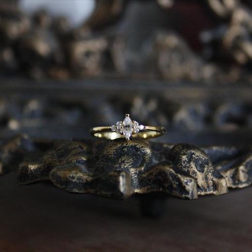 北京仓｜Tippy Taste-Marquise-戒指［美国设计师］ 商品图4