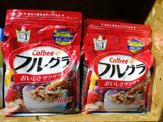 calbee卡乐比北海道富果乐水果麦片500g800g