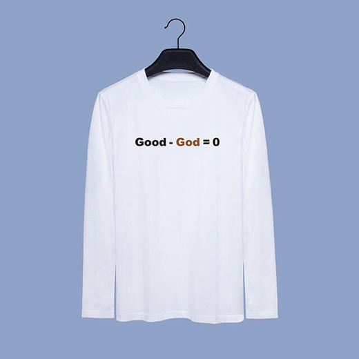 主范儿情侣T恤Good-God=0款 商品图0