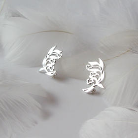  曼妙风铃草  / 925银胸针·领饰【定制：7-15天】 ○ 箭儒工房