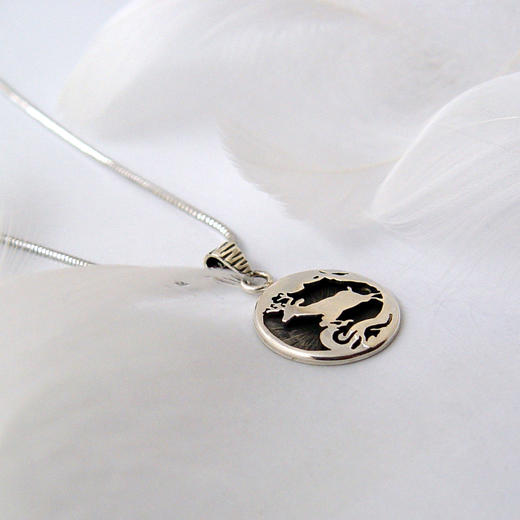 如鹿切慕溪水Ⅱ/ 925银项链【定制：7-15天】 ○ 箭儒工房 商品图2