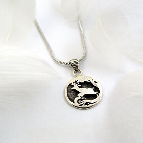 如鹿切慕溪水Ⅱ/ 925银项链【定制：7-15天】 ○ 箭儒工房