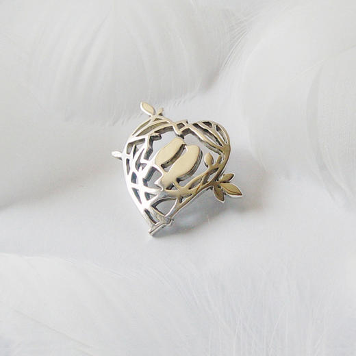 甜蜜宣言 / 925银胸针【定制：7-15天】 ○ 箭儒工房 商品图1