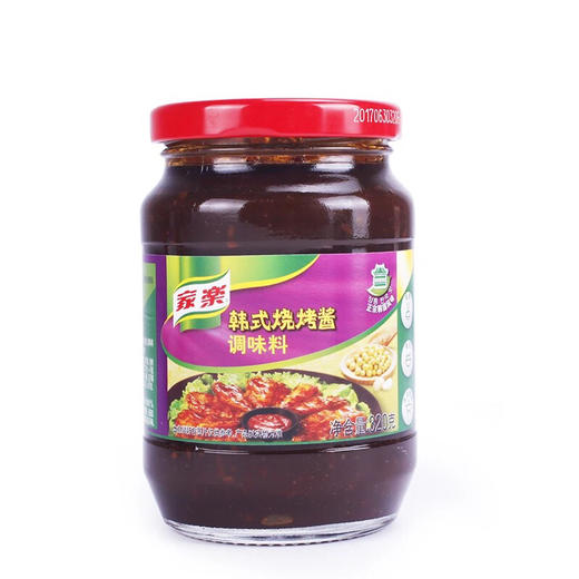 家乐韩式烧烤酱调味料 烤肉腌制焖炒菜火锅蘸酱 320g 商品图0