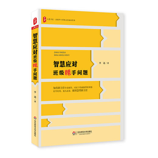 智慧应对班级棘手问题 李迪 大夏书系 全国中小学班主任培训用书 商品图0