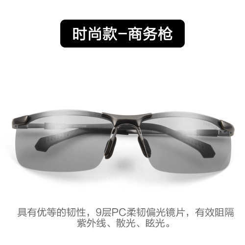 【新科研技术研发】【Bertha智能变色护眼眼镜】日夜两用防紫外线偏光变色眼镜开车钓鱼墨镜 商品图6