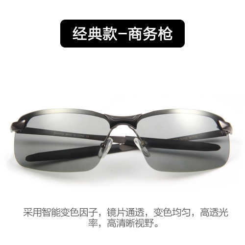 【新科研技术研发】【Bertha智能变色护眼眼镜】日夜两用防紫外线偏光变色眼镜开车钓鱼墨镜 商品图5