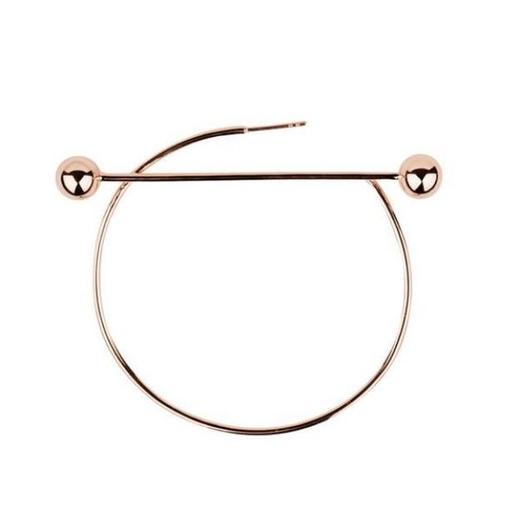 北京仓｜MARIA BLACK-Solar-左侧单支 耳环（玫瑰金色）［丹麦设计师］ 商品图1