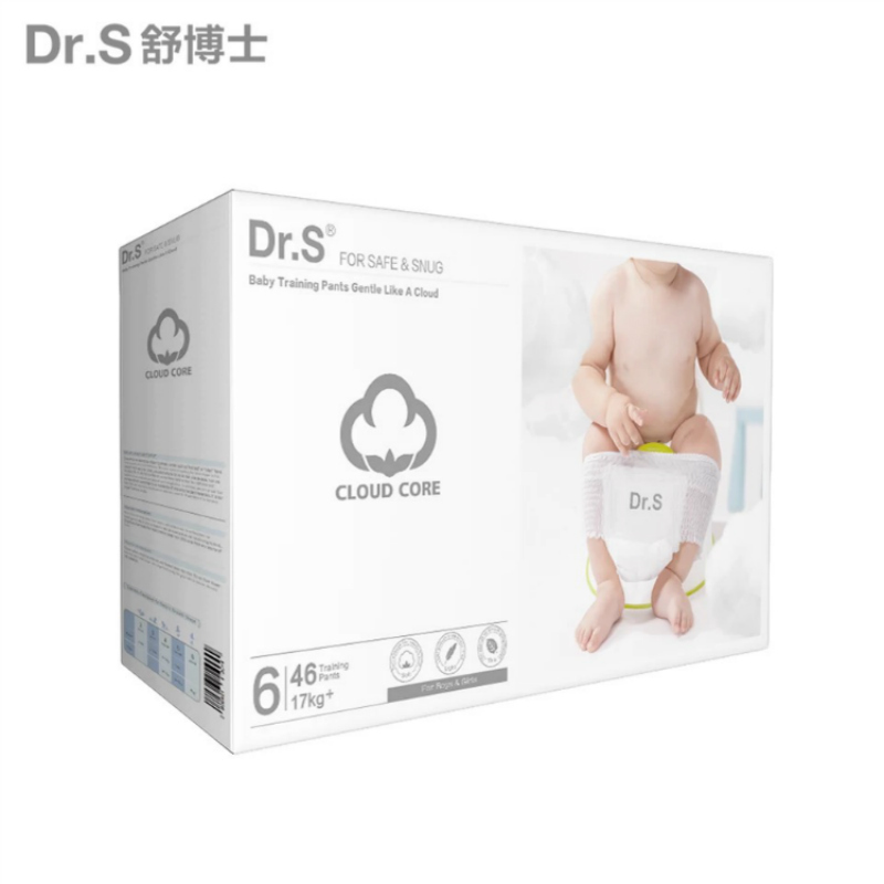 （买3赠1）舒博士Dr.S 轻如云超级薄婴幼儿纸尿裤 /拉拉裤 海外版