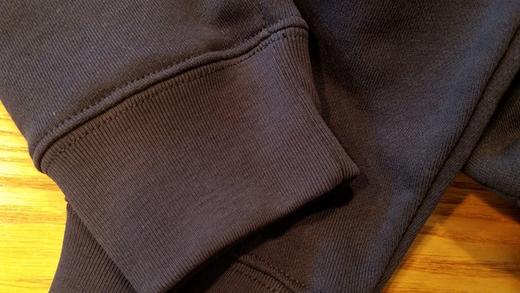 严素汪套头帽衫 黑 男女通款 严素态度 帽衫 商品图3