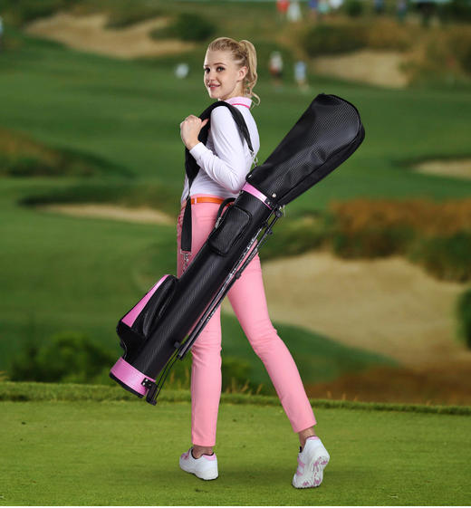 PGM 高尔夫球包 带支架 男女款枪包 下场打球推荐 轻便版 商品图2