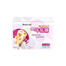 柏泰牛轧糖混合装（绿茶+牛奶+巧克力）408g