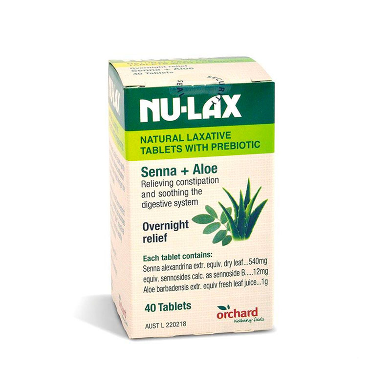 Nu-Lax 乐康片（芦荟） 40粒