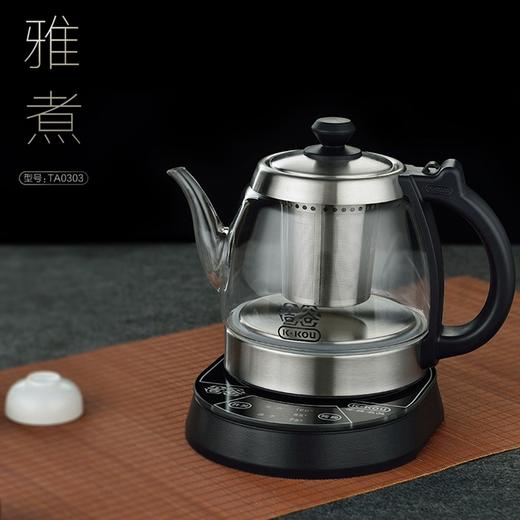 永利汇电水壶煮茶壶玻璃养生壶 TA0303玻璃烧水壶保温煮茶壶 商品图0