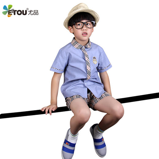 【限时特卖】男女童短袖衬衫    男女童短裤 商品图1