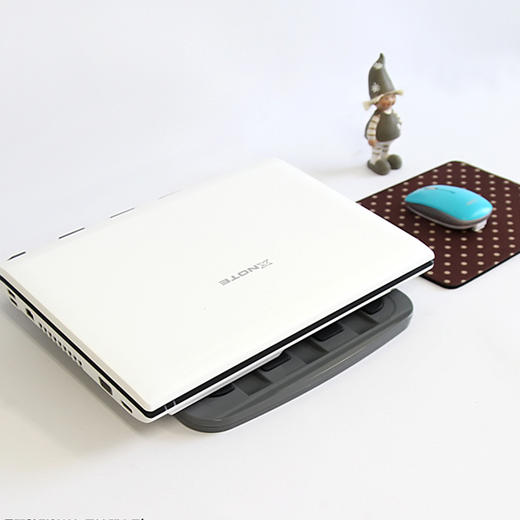 笔记本电脑支架 膝上桌托床上桌 便携可折叠带鼠标垫【D】 商品图5