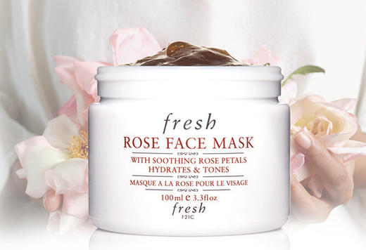 fresh馥蕾诗玫瑰花瓣保湿面膜100ml