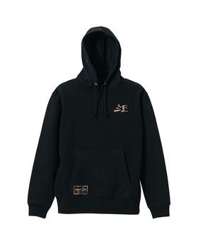严素汪套头帽衫 黑 男女通款 严素态度 帽衫