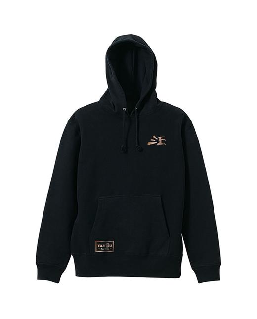 严素汪套头帽衫 黑 男女通款 严素态度 帽衫 商品图0