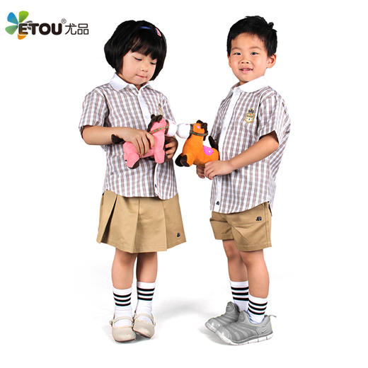 【限时特卖】男女童短袖衬衫   男童短裤   女童裙裤 商品图1