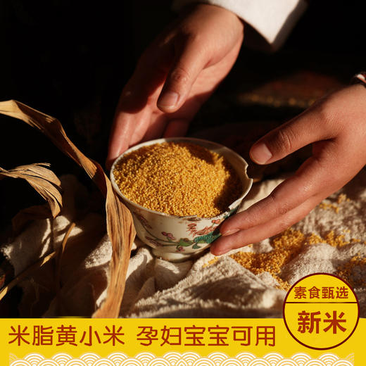 【陕北米脂黄小米】 农家月子米  养胃养颜 商品图1
