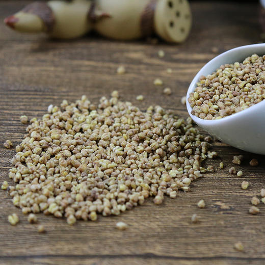 江南六雨茶原味荞麦颗粒匀整金黄明亮香气明显1000克