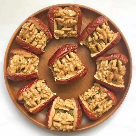 枣夹核桃夹葡萄干玫瑰花枸杞 新疆特产休闲零食 干果特产 独立包装 商品图1