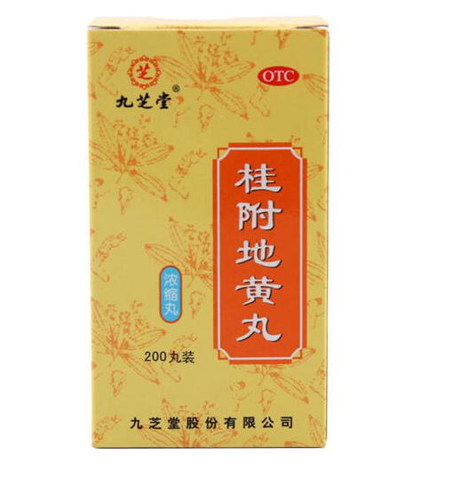 九芝堂 桂附地黄丸(浓缩丸)200丸 温补肾阳