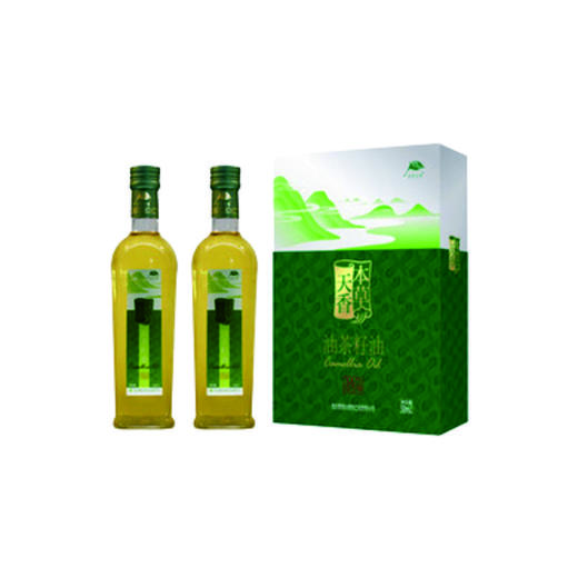 本草天香油茶籽油500ml*2 商品图0