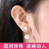 （5.28下架）S925纯银无瑕淡水珍珠耳钉星空耳钉MS 商品缩略图1