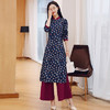 CQ mj8007  春季新品碎花中长款套装 商品缩略图0