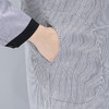 POLO领条纹中长款修身优雅长袖衬衫 货号XMTZ1037 商品缩略图4