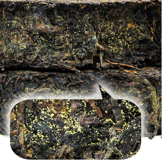 【江南六雨茶】百年老字号晋丰厚黑茶 茶马呈福 手筑茯砖茶 商品图2