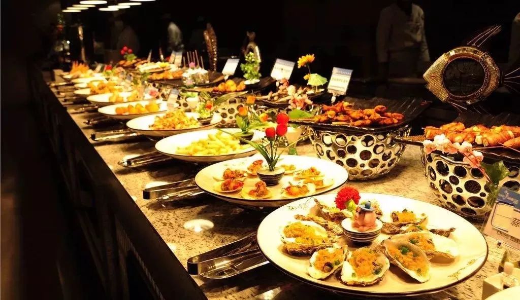268元2大2小抢成都老牌仁和春天美食荟海鲜自助晚餐周末节假日不加价