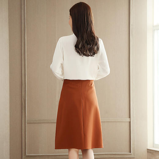 2018春装新款两件套韩版时尚衬衫 半身裙套装GZHY-C133C76891 商品图3