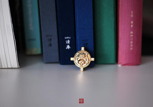 心有猛虎，细嗅蔷薇｜生肖虎胸针（现货已出，须定制） 商品图6