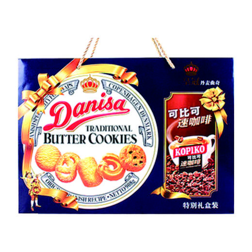皇冠丹麦曲奇饼干罐装908g 商品图0