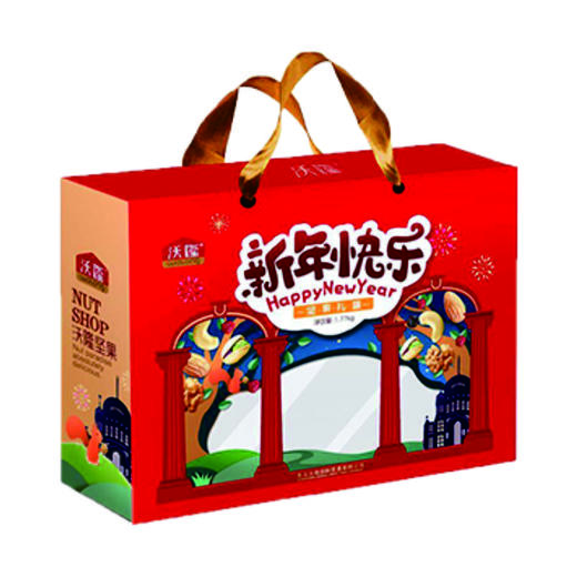 沃隆新年快乐坚果礼盒1.6kg 商品图0