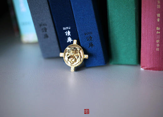 心有猛虎，细嗅蔷薇｜生肖虎胸针（现货已出，须定制） 商品图0