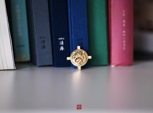 心有猛虎，细嗅蔷薇｜生肖虎胸针（现货已出，须定制） 商品图5