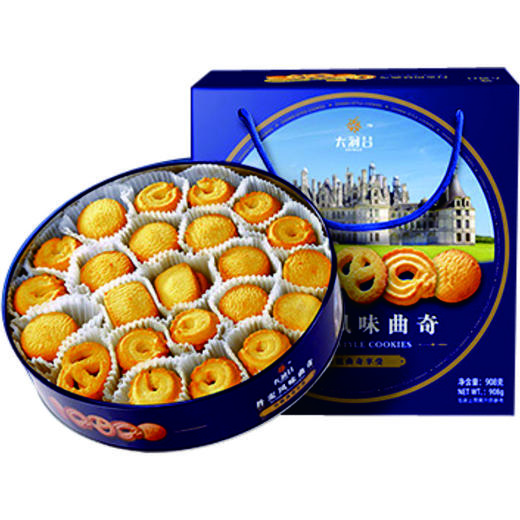 蓝蒂堡曲奇饼干礼盒908g 商品图0