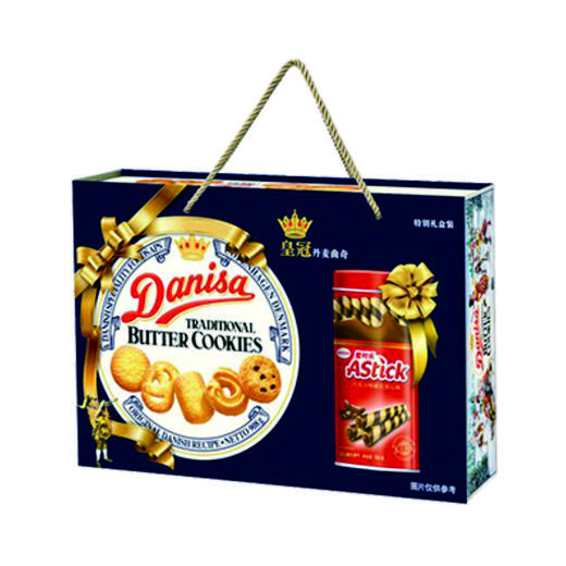 皇冠丹麦曲奇饼干罐装681g 商品图0