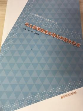 幼儿园课程基本理论和整体改革  南京师范大学出版社