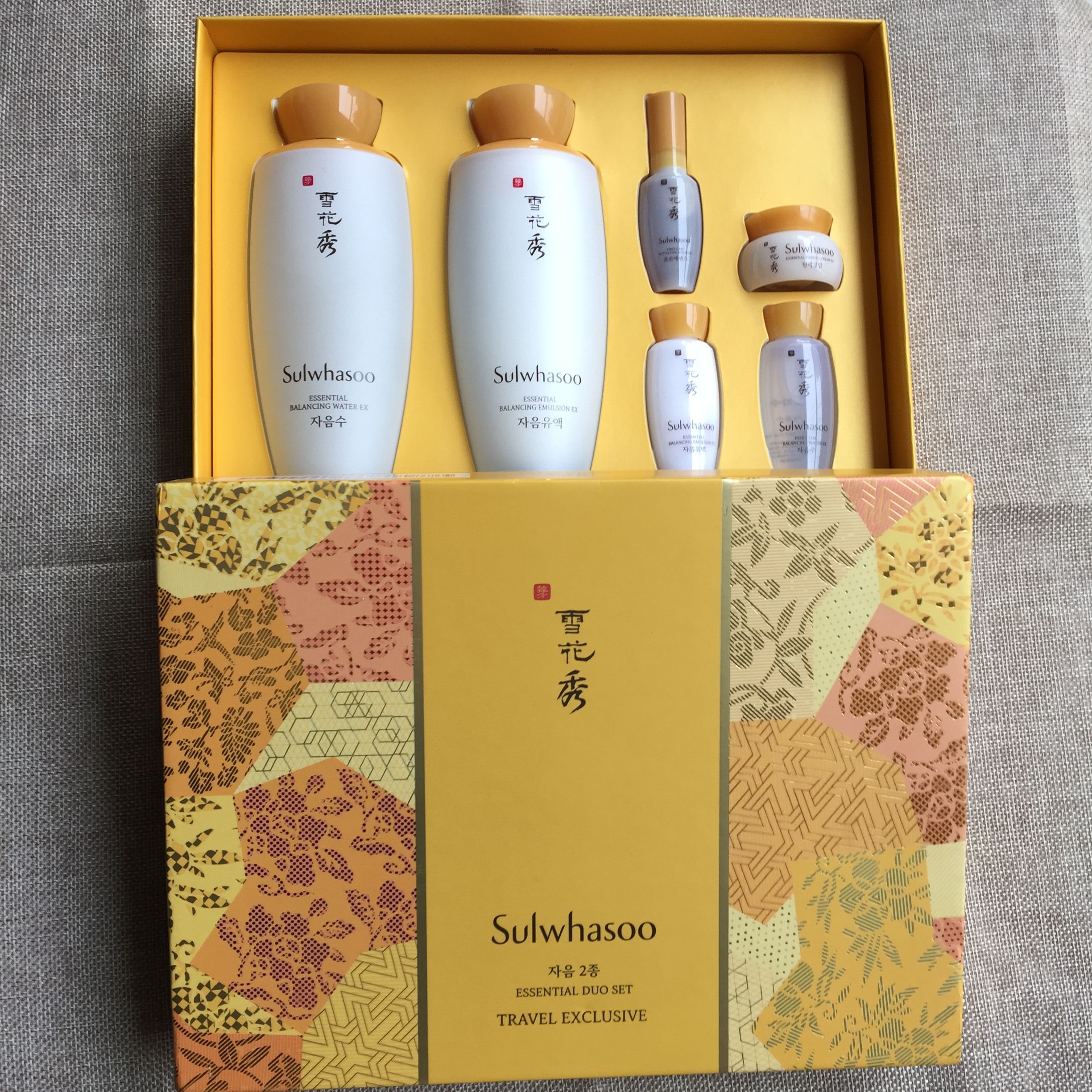 朵维网 sulwhasoo/雪花秀滋阴水乳两件套盒/礼盒125ml*2送4个中样六