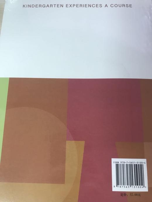 幼儿园经历学习课程 叶岚  南京师范大学出版社 商品图1