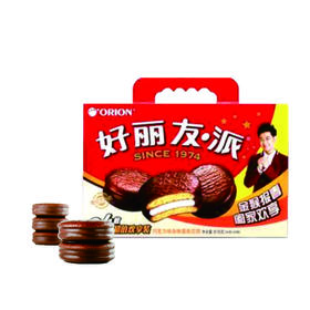 好丽友24枚巧克力派816g