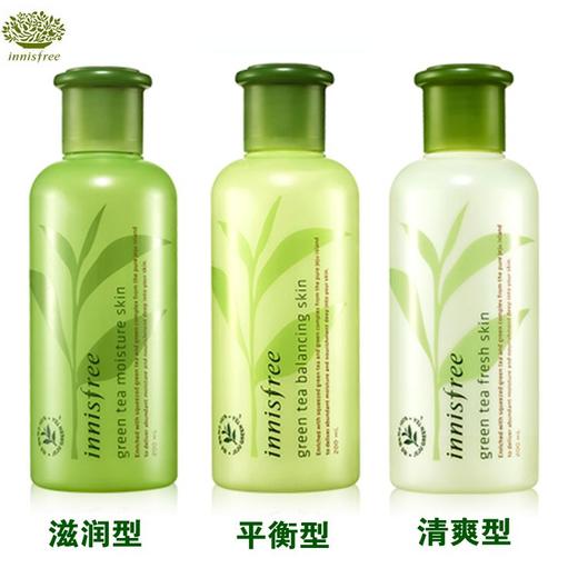 innisfree/悦诗风吟绿茶爽肤水 200ml（滋润型清爽型平衡型） 商品图1